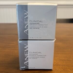 2 X Avon ANEW Clinical Advanced Wrinkle Corrector 1.7 fl oz New Old Stock SEALED